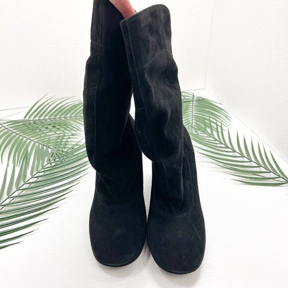 AGL Attilio Giusti Leombruni Michelle Black Leather Ankle Bootie Size 37 NWB - Picture 7 of 12